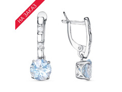 Серьги из серебра 925 пробы 33110424ДТг — Красная Пресня