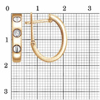 Серьги из серебра 925 пробы 33815317Д — Красная Пресня