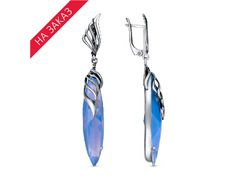 Серьги из серебра 925 пробы 3371601-3 — Красная Пресня