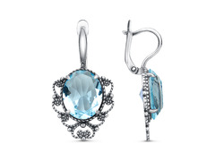 Серьги из серебра 925 пробы 33617038-3 — Красная Пресня