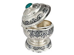 Серебряная туалетная коробочка 49 50040049А05