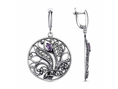 Серьги из серебра 925 пробы 33816152-6 — Красная Пресня