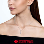Серьги из серебра 925 пробы 33815854Пл — Красная Пресня