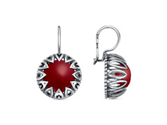 Серьги из серебра 925 пробы 33317218Кр — Красная Пресня
