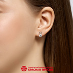 Серьги из серебра 925 пробы 33818028Д — Красная Пресня