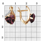 Серьги из серебра 925 пробы 33714769Д24 — Красная Пресня