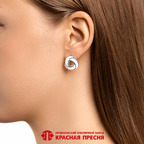 Серьги из серебра 925 пробы 33017364Д — Красная Пресня