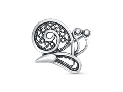 Брошь из серебра 925 пробы 13017862 — Красная Пресня