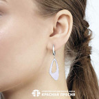 Серьги из серебра 925 пробы 33015528Пл6 — Красная Пресня