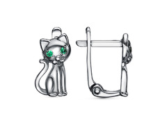 Серьги из серебра 925 пробы 33815424-7 — Красная Пресня