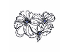 Брошь из серебра 925 пробы 13815830-4 — Красная Пресня