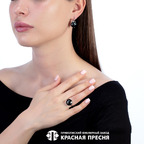 Серьги из серебра 925 пробы 3382205Д1 — Красная Пресня