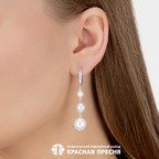 Серьги из серебра 925 пробы 33612508б — Красная Пресня