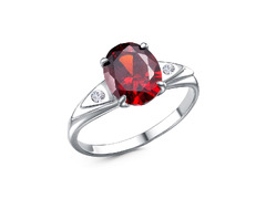 Кольцо из серебра 925 пробы 23815112Пл18 — Красная Пресня