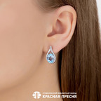 Серьги из серебра 925 пробы 33112752ДТг — Красная Пресня
