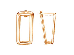 Серьги из серебра 925 пробы 33014527 — Красная Пресня