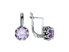 Серьги из серебра 925 пробы 335152-6 — Красная Пресня
