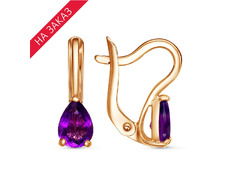 Серьги из серебра 925 пробы 33114951Ам — Красная Пресня