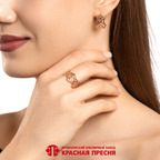 Серьги из серебра 925 пробы 33017207 — Красная Пресня