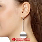Серьги из серебра 925 пробы 33017488Д — Красная Пресня