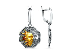 Серьги из серебра 925 пробы 33017420-1 — Красная Пресня