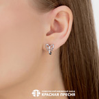 Серьги из серебра 925 пробы 33814956Пл — Красная Пресня