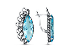 Серьги из серебра 925 пробы 33617310-3 — Красная Пресня
