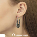 Серьги из серебра 925 пробы 33013812 — Красная Пресня