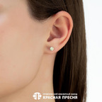 Серьги из серебра 925 пробы 3389572Д10 — Красная Пресня