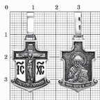 Подвеска из серебра 925 пробы 53015062 — Красная Пресня