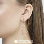 Серьги из серебра 925 пробы 33015191 — Красная Пресня