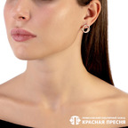 Серьги из серебра 925 пробы 33014143 — Красная Пресня