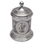 Серебряная чайница 12 40090012А05
