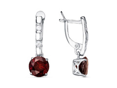 Серьги из серебра 925 пробы 33110424ДГр — Красная Пресня