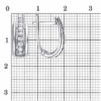 Серьги из серебра 925 пробы 33814520Д — Красная Пресня