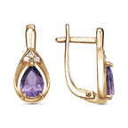 Серьги из серебра 925 пробы 33116201Ам — Красная Пресня