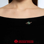 Брошь из серебра 925 пробы 13815847-7 — Красная Пресня