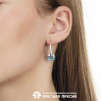 Серьги из серебра 925 пробы 33814210-3 — Красная Пресня