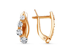 Серьги из серебра 925 пробы 33814183-5 — Красная Пресня
