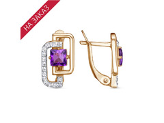 Серьги из серебра 925 пробы 33114021ДАм — Красная Пресня