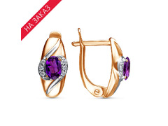 Серьги из серебра 925 пробы 33111403ДАм — Красная Пресня