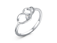Кольцо из серебра 925 пробы 23814804Пл — Красная Пресня