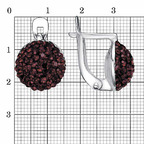 Серьги из серебра 925 пробы 3366152б8 — Красная Пресня