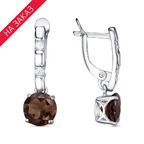 Серьги из серебра 925 пробы 33110424ДТр — Красная Пресня