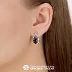 Серьги из серебра 925 пробы 33112752ДТр — Красная Пресня