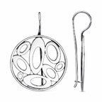 Серьги из серебра 925 пробы 33015596Пл — Красная Пресня
