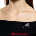 Брошь из серебра 925 пробы 13814898Пл4 — Красная Пресня