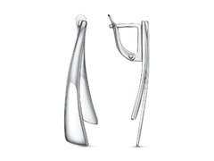 Серьги из серебра 925 пробы 33013756Д — Красная Пресня