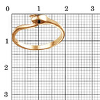 Кольцо из серебра 925 пробы 23814229-1 — Красная Пресня