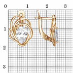 Серьги из серебра 925 пробы 33815235 — Красная Пресня